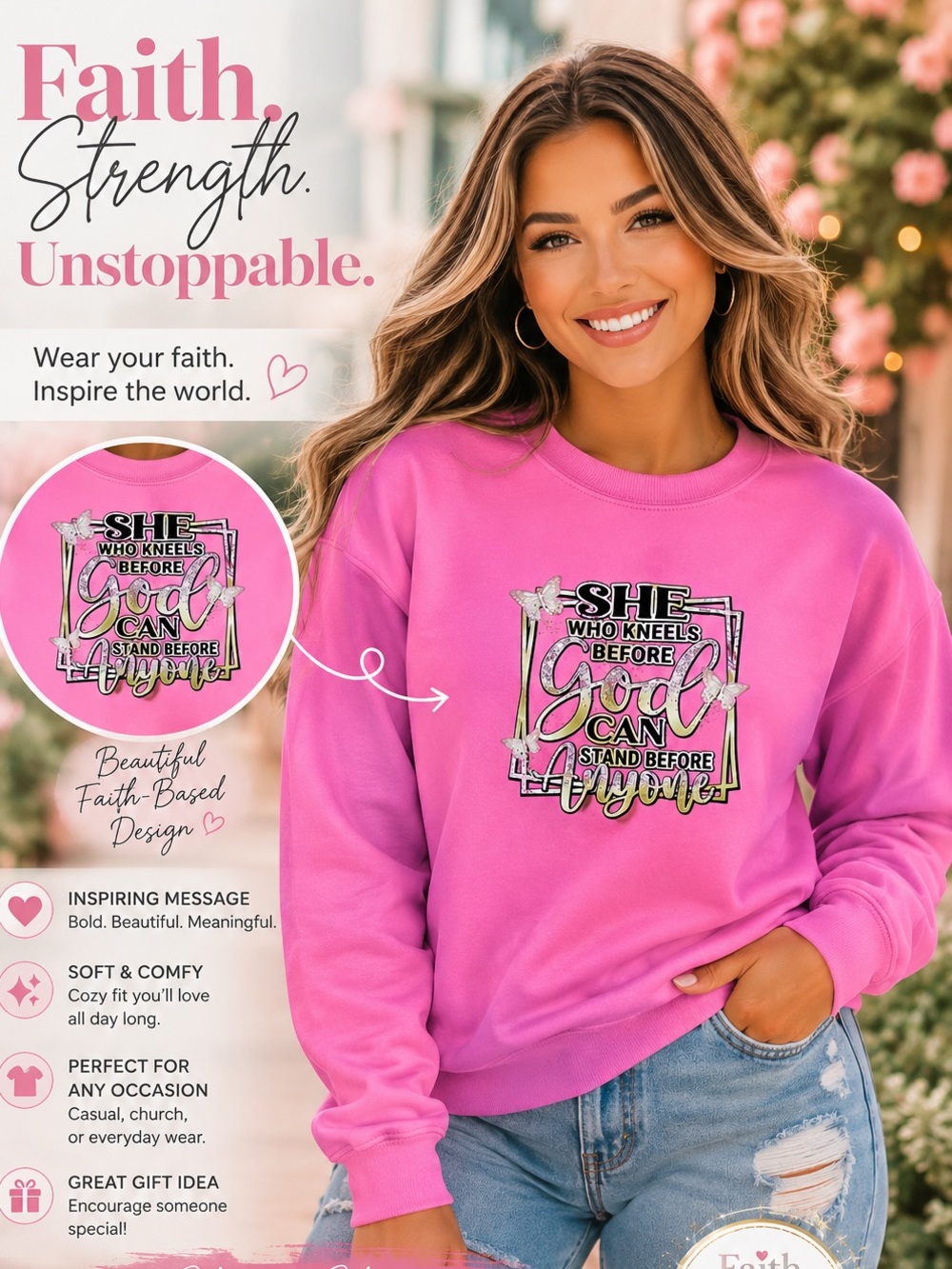 Graphic sweat shirt